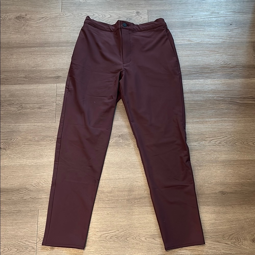 Banana Republic Maroon Chinos Classic Fit